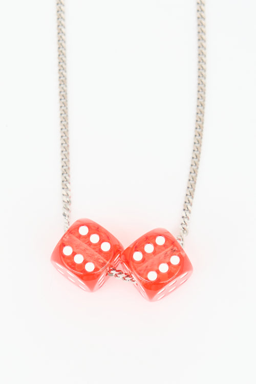 MM6 Maison Margiela Dice Chain Necklace