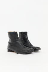 MM6 Maison Margiela Leather Anatomical Boot