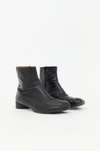 MM6 Maison Margiela Leather Anatomical Boot