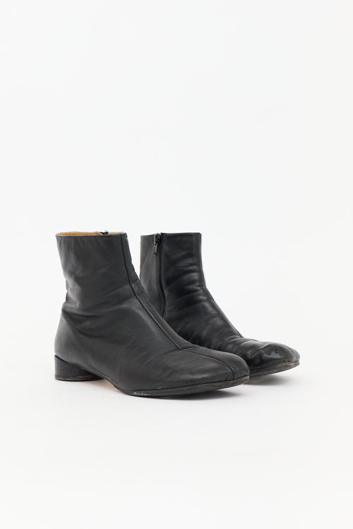 MM6 Maison Margiela Leather Anatomical Boot