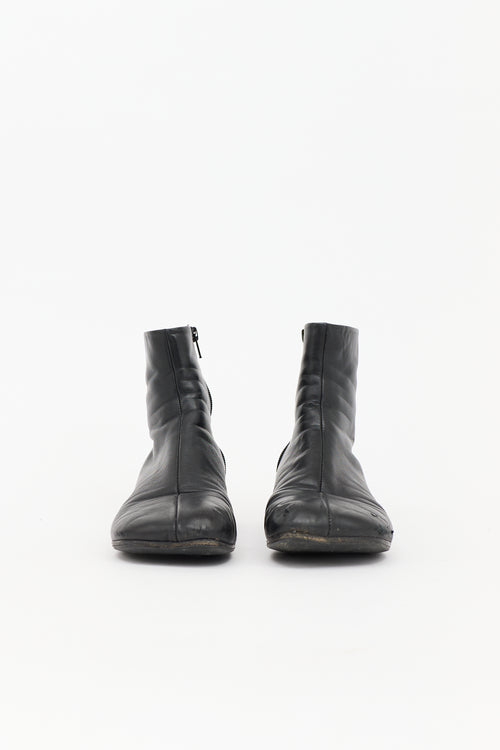 MM6 Maison Margiela Leather Anatomical Boot