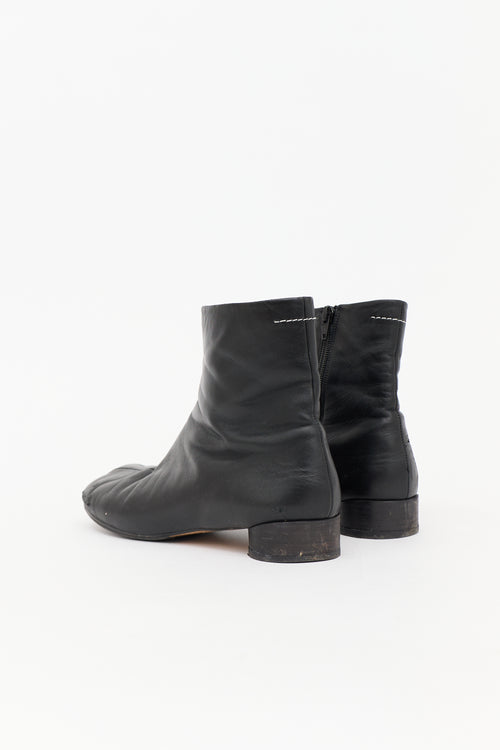 MM6 Maison Margiela Leather Anatomical Boot