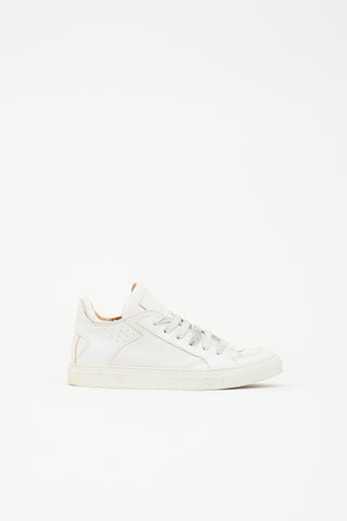 MM6 Maison Margiela Leather Low Top Sneaker