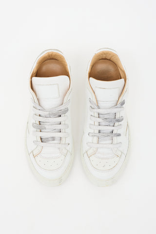 MM6 Maison Margiela Leather Low Top Sneaker