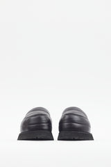MM6 Maison Margiela Black Padded Platform Slipper