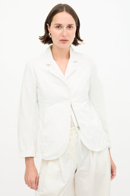 MM6 Maison Margiela Canvas Zip Blazer