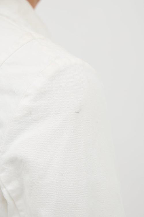 MM6 Maison Margiela Canvas Zip Blazer