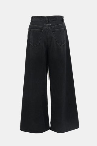 MM6 Maison Margiela Drawstring Wide Leg Jeans