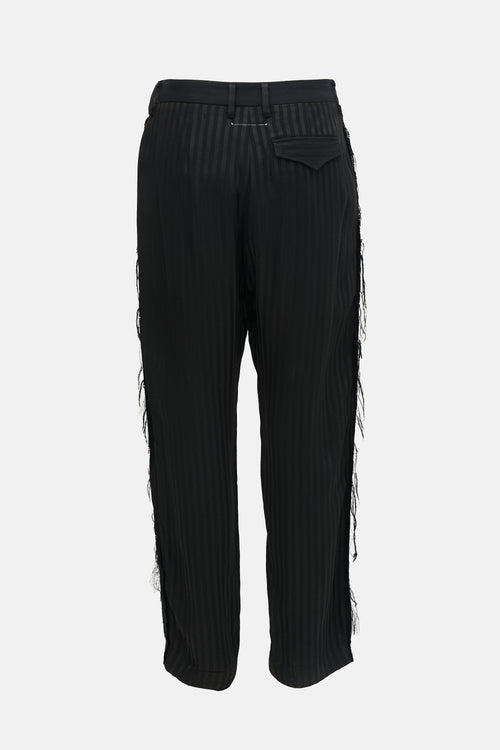MM6 Maison Margiela Fall 2018 Stripe Trouser