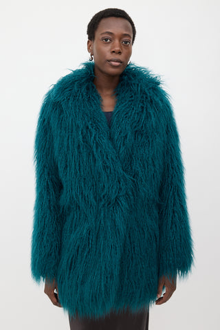 MM6 Maison Margiela Faux Fur Coat