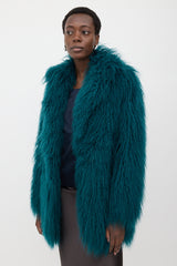 MM6 Maison Margiela Faux Fur Coat