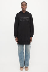 MM6 Maison Margiela Logo Hoodie Dress