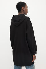 MM6 Maison Margiela Logo Hoodie Dress