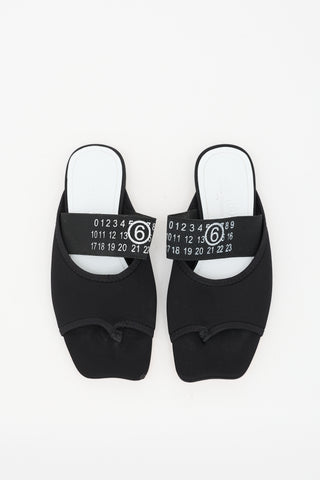 MM6 Maison Margiela Neoprene Anatomic Sandal