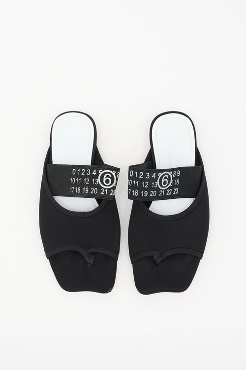 MM6 Maison Margiela Neoprene Anatomic Sandal