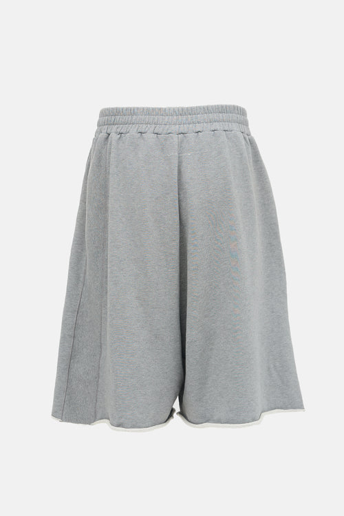 MM6 Maison Margiela Panelled Sweat Shorts