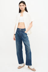 MM6 Maison Margiela Raw Edge Jeans