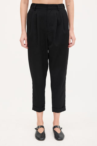 MM6 Maison Margiela SS 2018 Twill Tapered Trouser