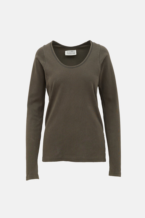 MM6 Maison Margiela Long Sleeve T-Shirt