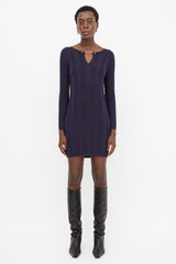 M Missoni Knit Chevron Dress