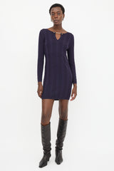 M Missoni Knit Chevron Dress