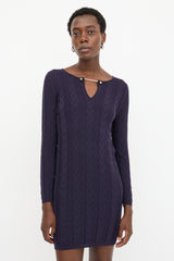 M Missoni Knit Chevron Dress