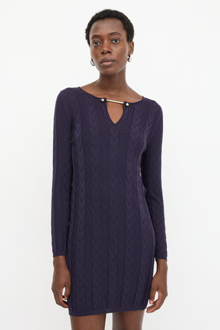 M Missoni Knit Chevron Dress