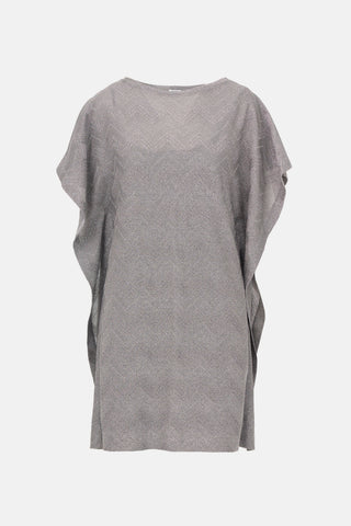 M Missoni Metallic Knit Dress