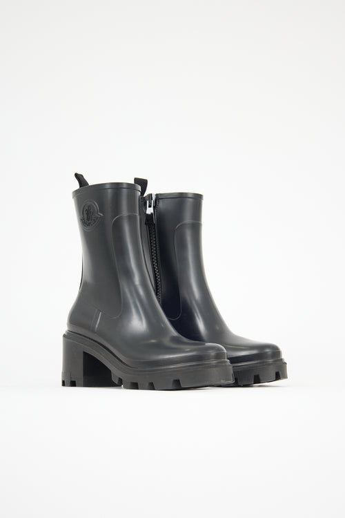Moncler Rubber Loftgrip Rain Boot