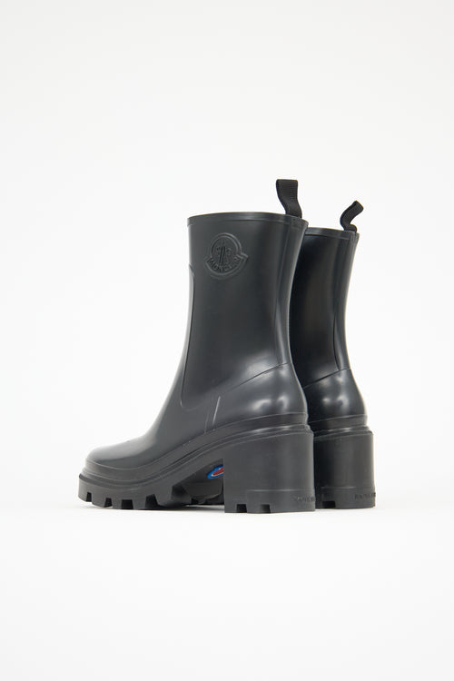 Moncler Rubber Loftgrip Rain Boot