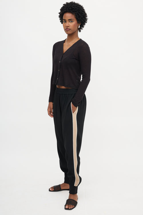 Moncler Striped Tech Jogger