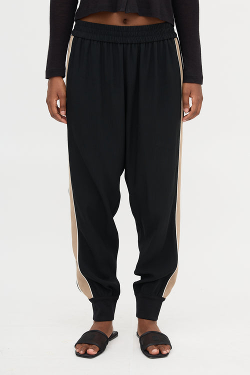 Moncler Striped Tech Jogger