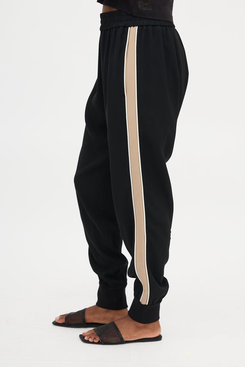 Moncler Striped Tech Jogger