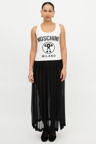 Moschino Logo Tank Dress