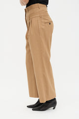 MSGM Double Waist Striped Trouser