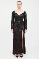 Mac Duggal Sequin Embellished  Dress