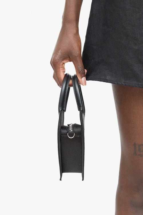 Mach & Mach Crystal Heart Crossbody Bag