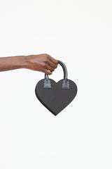 Mach & Mach Crystal Heart Crossbody Bag