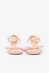 Mach & Mach Satin French Bow Sandal