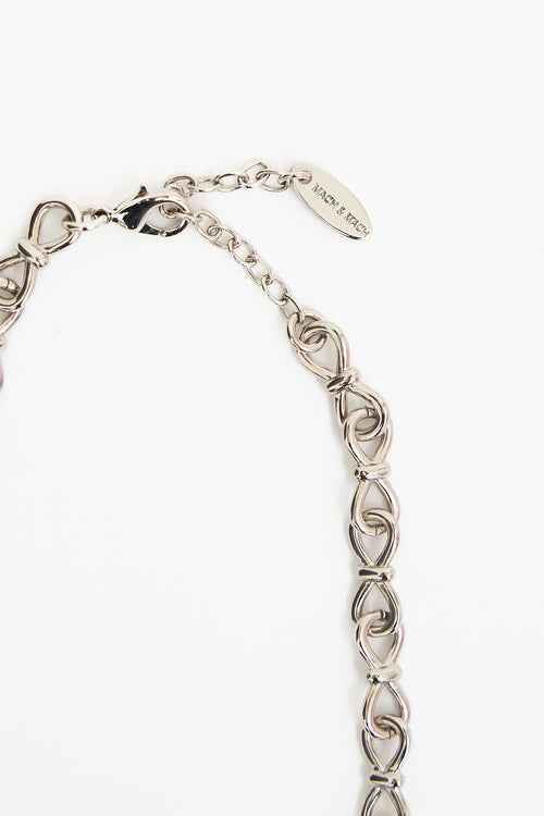 Mach & Mach Bow Necklace