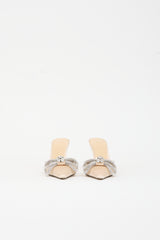 Mach & Mach Satin Double Bow Mule