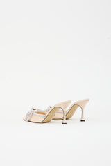 Mach & Mach Satin Double Bow Mule