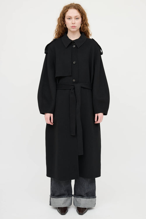 Mackage Wool Aliza Trench Coat