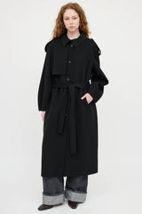 Mackage Wool Aliza Trench Coat