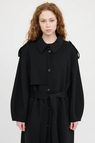 Mackage Wool Aliza Trench Coat