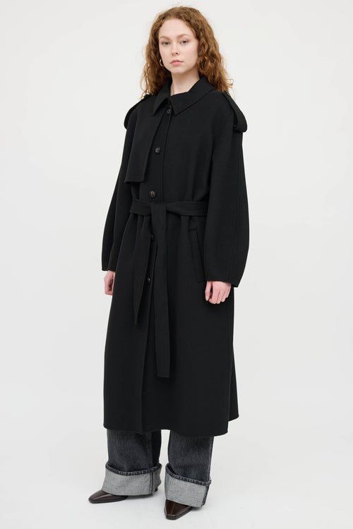 Wool Aliza Trench Coat