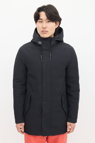 Mackage Black Down & Nylon 2-in-1 Coat