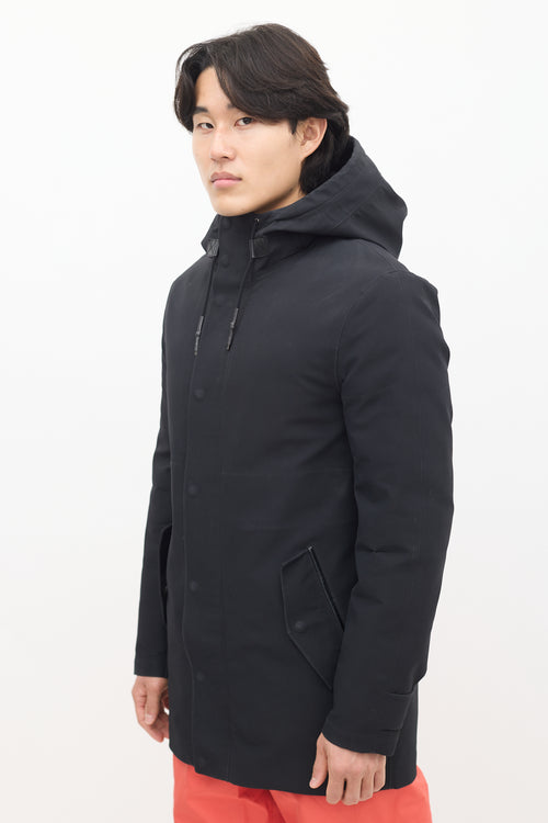 Mackage Black Down & Nylon 2-in-1 Coat