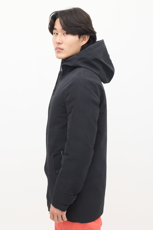 Mackage Black Down & Nylon 2-in-1 Coat