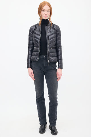 Mackage Black Down & Nylon Petra Puffer Jacket